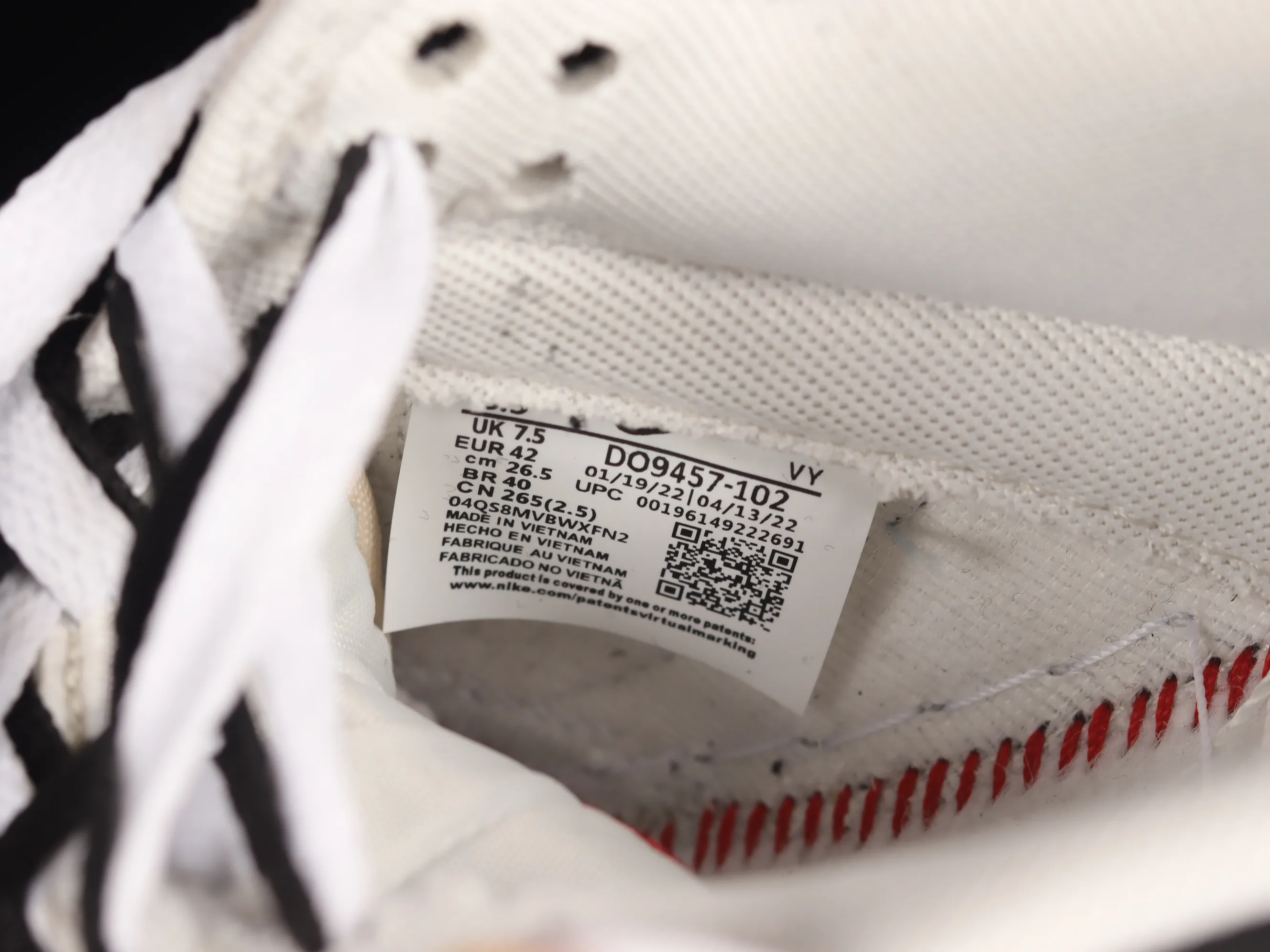 All categories Nk SB Dunk series Nk SB Dunk Low low-top sneakers Nk SB Dunk Low "85" gray and white double hook SB low-top sports and leisure sneakers DD9457-102